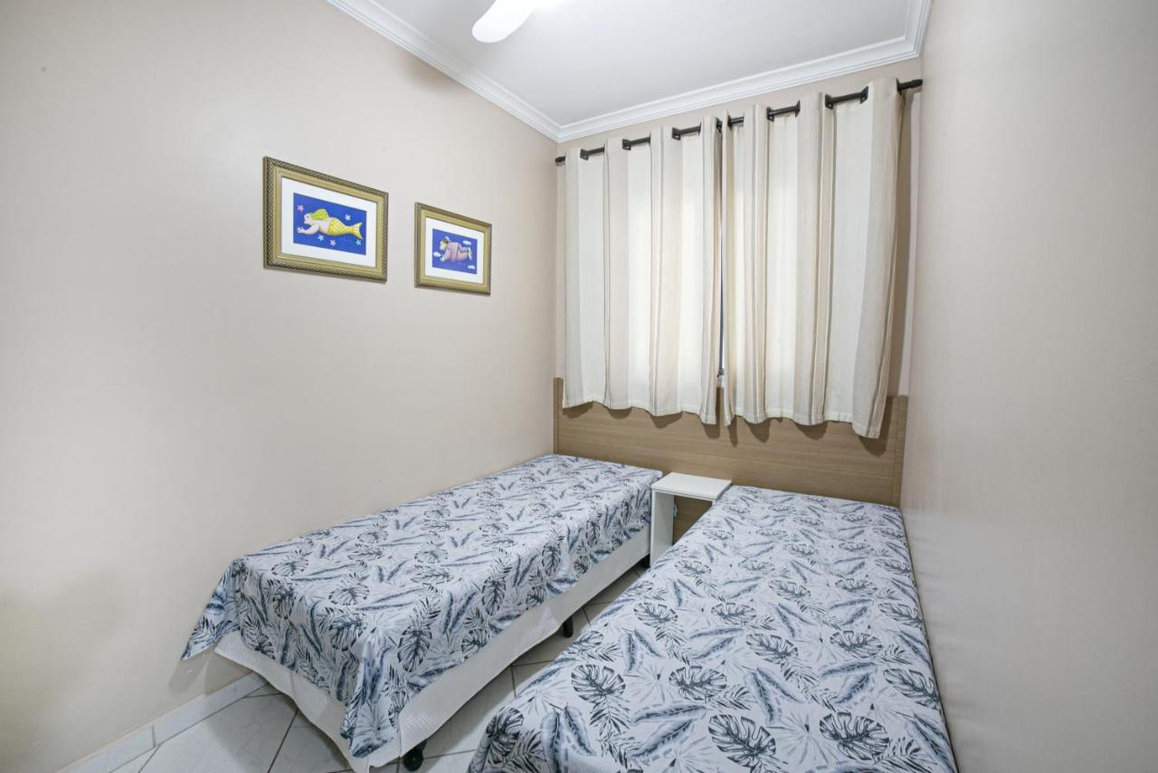 Apto 22E Ar Condicionado E Ventilador, 2 Quartos, Churrasqueira, Elevador E Piscina Ubatuba Bagian luar foto