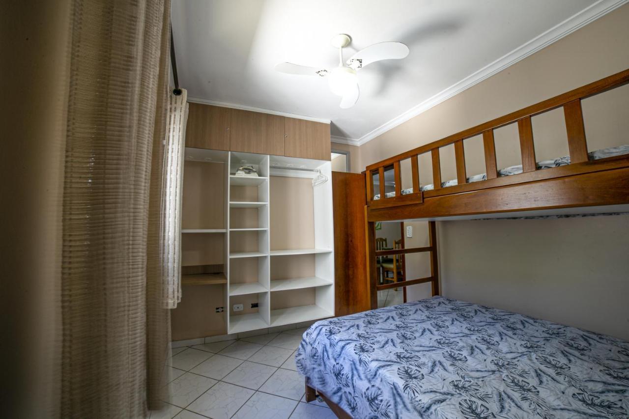 Apto 22E Ar Condicionado E Ventilador, 2 Quartos, Churrasqueira, Elevador E Piscina Ubatuba Bagian luar foto